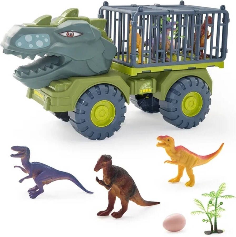 Dinosauriërs speelgoedauto dinosaurus speelgoed speelgoedauto dinosaurus dierenmodel speelgoed truc