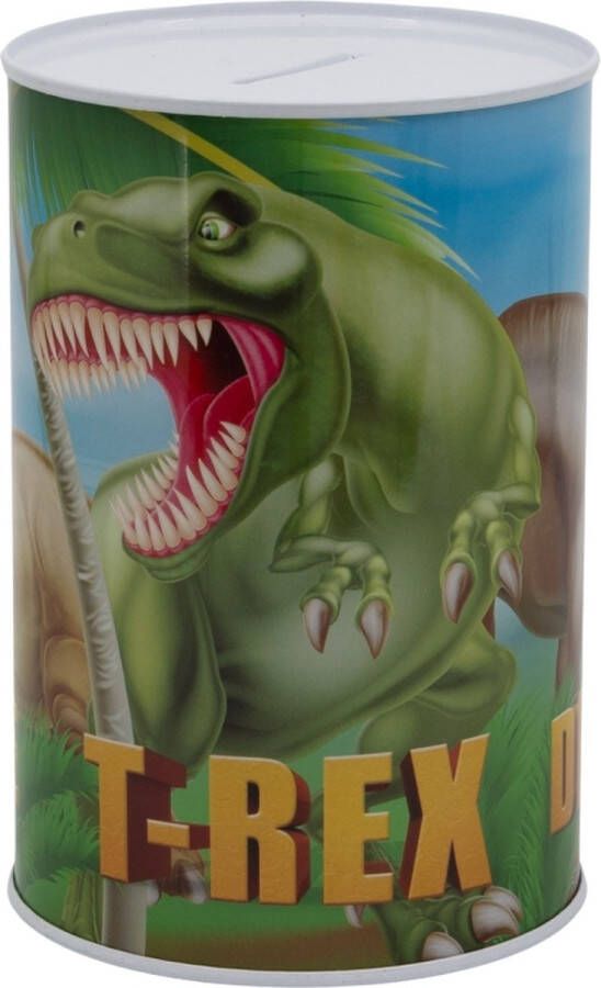Dinosaurus Metalen Spaarpot T-Rex 10 x 15 CM