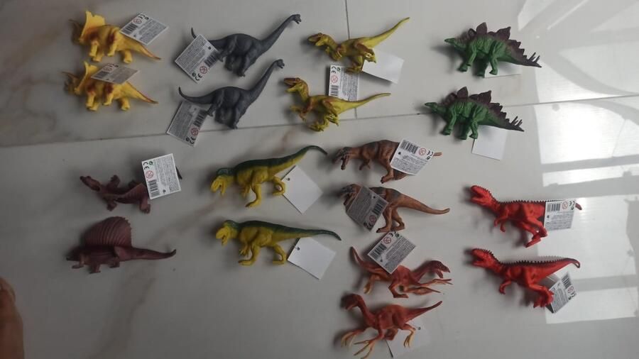 DinoWorld Actiefiguren Set 9 Realistische Dinosaurusspeelgoed voor Kinderen