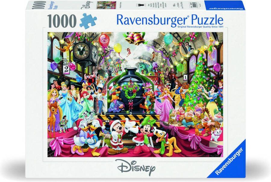 Ravensburger WD: Kerstmis op station 1000 stukjes