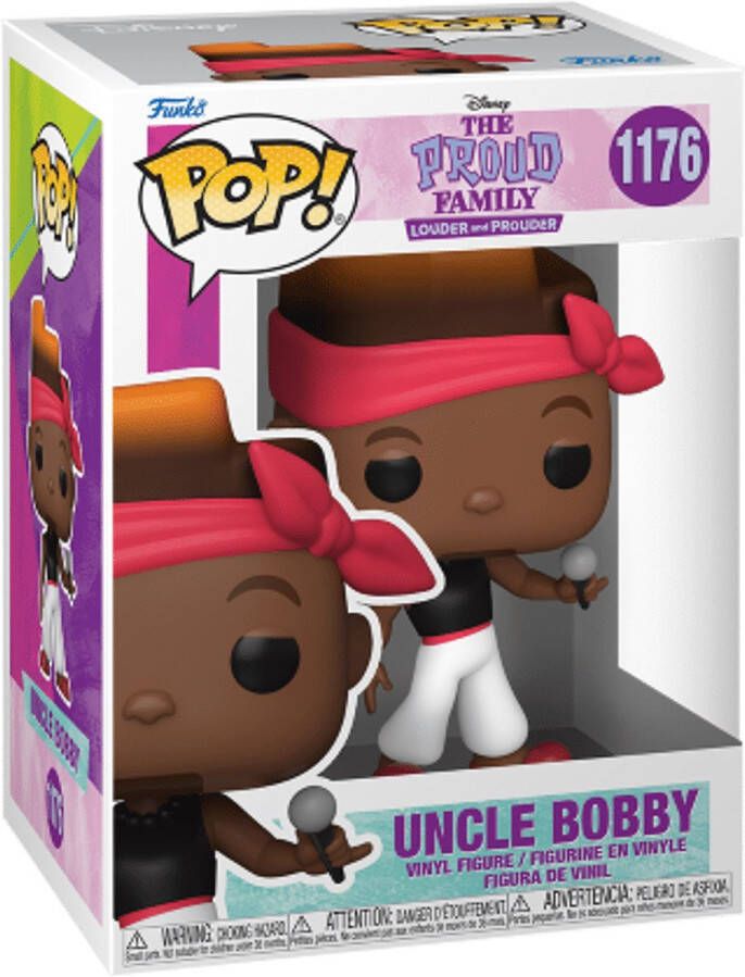 Disney Funko The Proud Family The Proud Family: Louder And Prouder POP! Uncle Bobby 9 cm Verzamelfiguur Multicolours