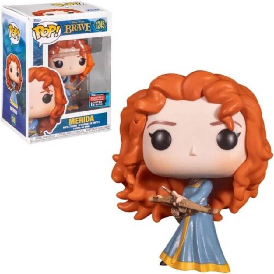 Funko Pop! Disney Brave Merida w Torn Dress #1245 2022 Exclusive Limited Edition