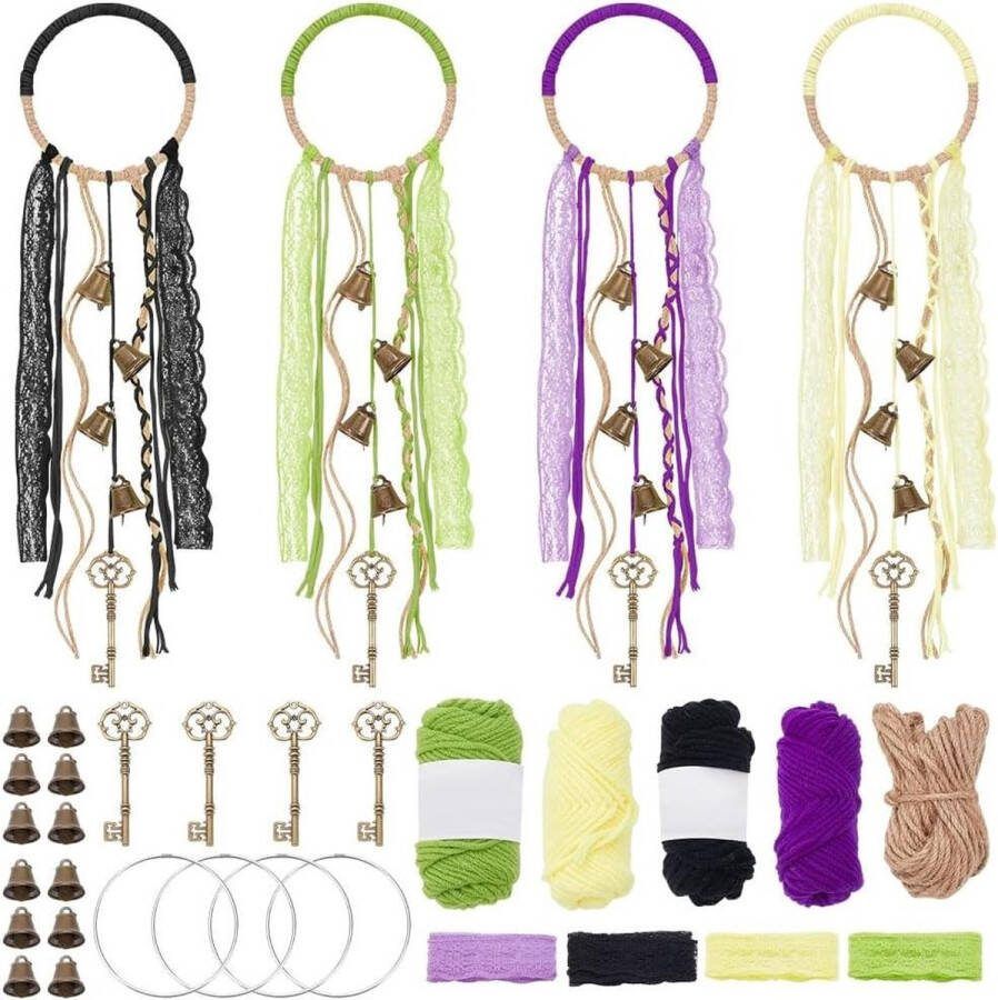 DIY Heks Wind Chimes Set Heks Klokken Kit Heks Decor Heks Bells voor Deurbel Heks Craft voor Beginners