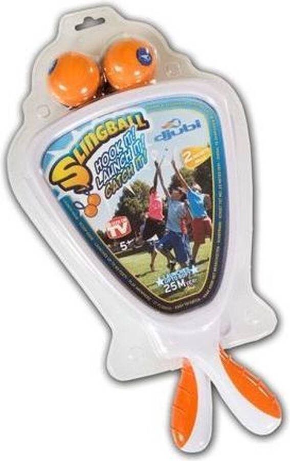 Djubi Slingball 2 Rackets 2 Ballen Actiespel