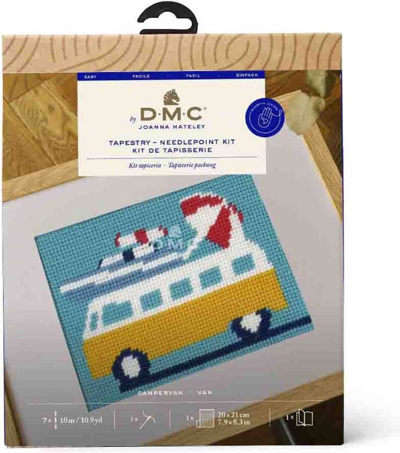 DMC Tapestry borduurkit campervan 12x15cm