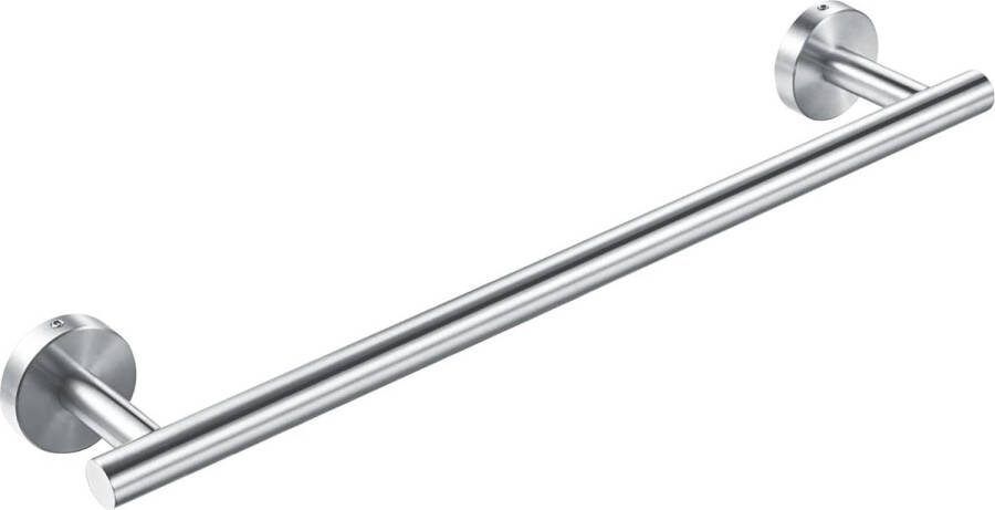 Doek houder Handdoekenrek 40 CM Geborsteld Afwerking Handdoekhouder Bar Badkamer Houders Voor Badkamers Keuken Schotel Doeken Hanger 304 Rvs RUSTPROOF Wandmontage 16 ''Zilver
