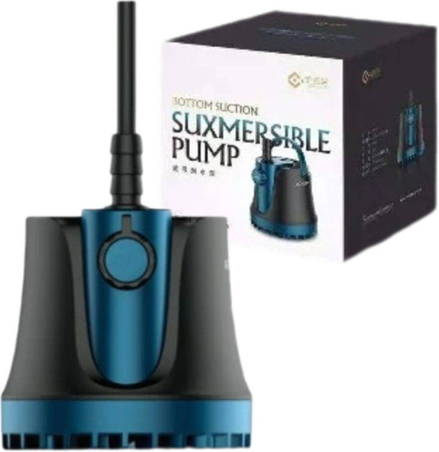 Dompelpomp Vuil Water 2500 l h Vlakzuigpomp Dweilpomp Vlakzuiger Blauw Zwart