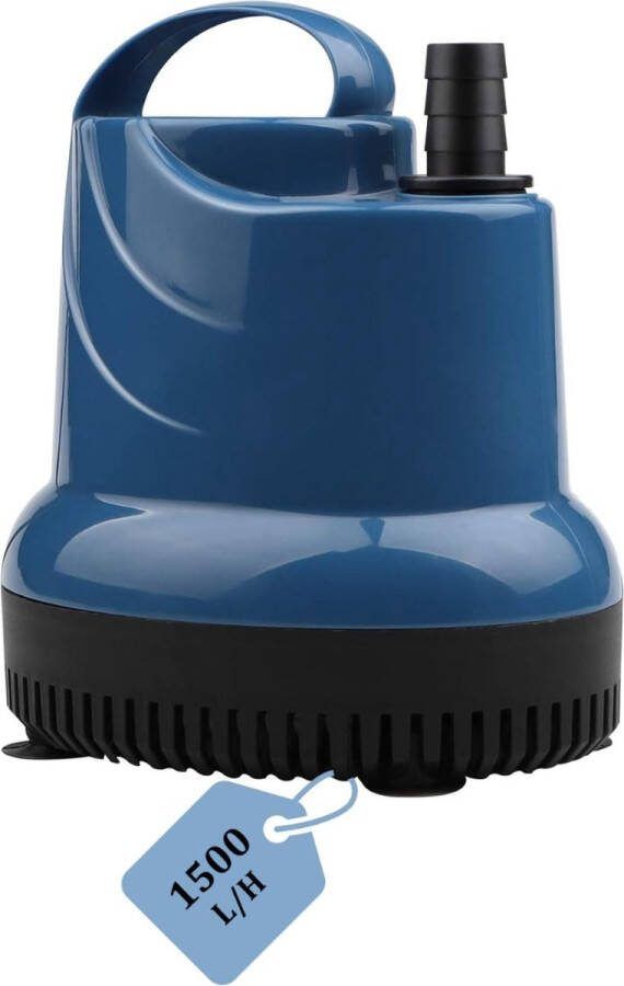 Dompelpomp vuil water Waterpomp zonder vlotter 1500 l u Mini Waterpomp