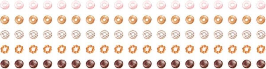 Merkloos Sans marque Donuts en Snoepgoed Stippen Washi Tape Stickers | Leuke To Do Dots | Bullet Points | Takenlijstjes Maken | Organizing | Organiseren| Taken lijst Maken | Planning | Planner Maken | Plannen | Bullet Journal | Journalling | Masking Tape