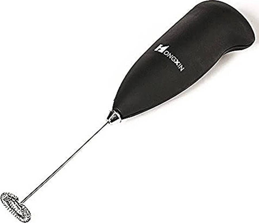 Doodadeals Melkklopper Zwart Melkopschuimer Electrisch Melkopschuimer Handmatig Melkklopper Handmatig Opschuimer voor Melk Milk Frother