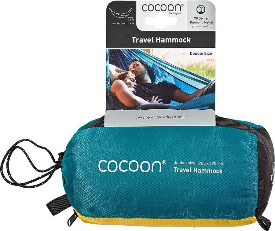 Double Hammock Travel Island Green Lightweight and Portable