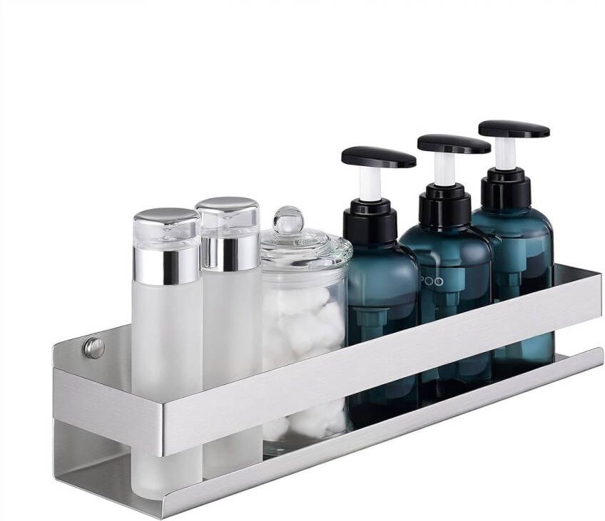 Doucheplank \ spice rack corner shelf for bathroom kitchen_ ‎10 x 40 x 7.9 cm