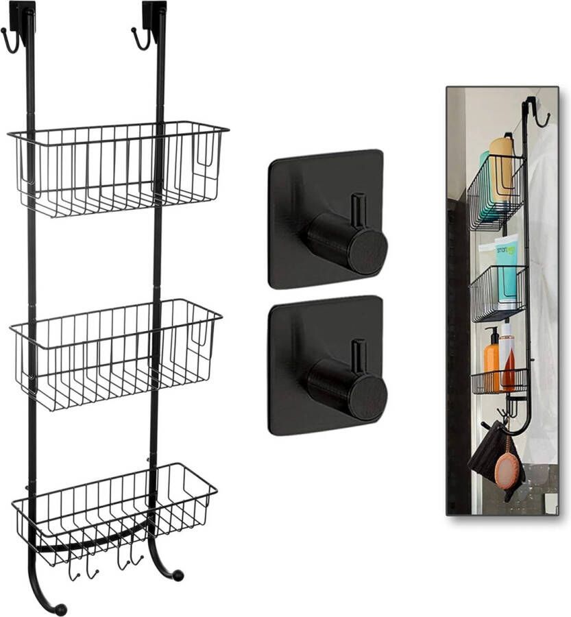 Doucheplank \ spice rack corner shelf for bathroom kitchen_‎11 x 5 x 30 cm