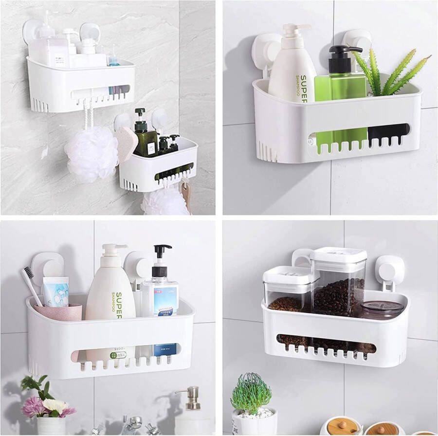 Doucheplank \ spice rack corner shelf for bathroom kitchen_‎11.99 x 30.48 x 20.9 cm