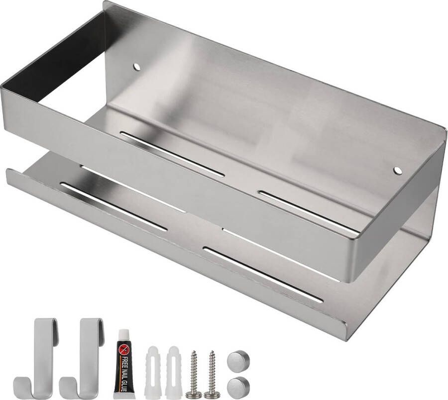 Doucheplank \ spice rack corner shelf for bathroom kitchen_‎25.5 x 11 x 8.8 cm