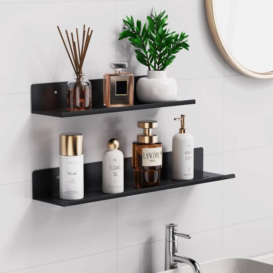 Doucheplank \ spice rack corner shelf for bathroom kitchen