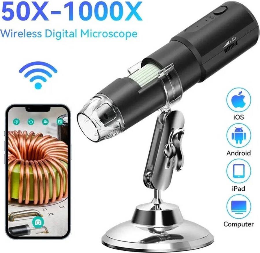 Draadloze Microscoop Digitale Microscoop Camera Microscoop Wifi