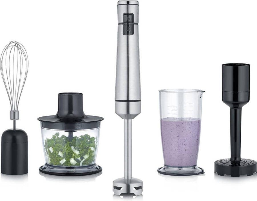 Draadloze Staafmixer Meerdere Snelheden Oplaadbaar Draagbare Staafmixer Elektrisch Draadloze Handmixer