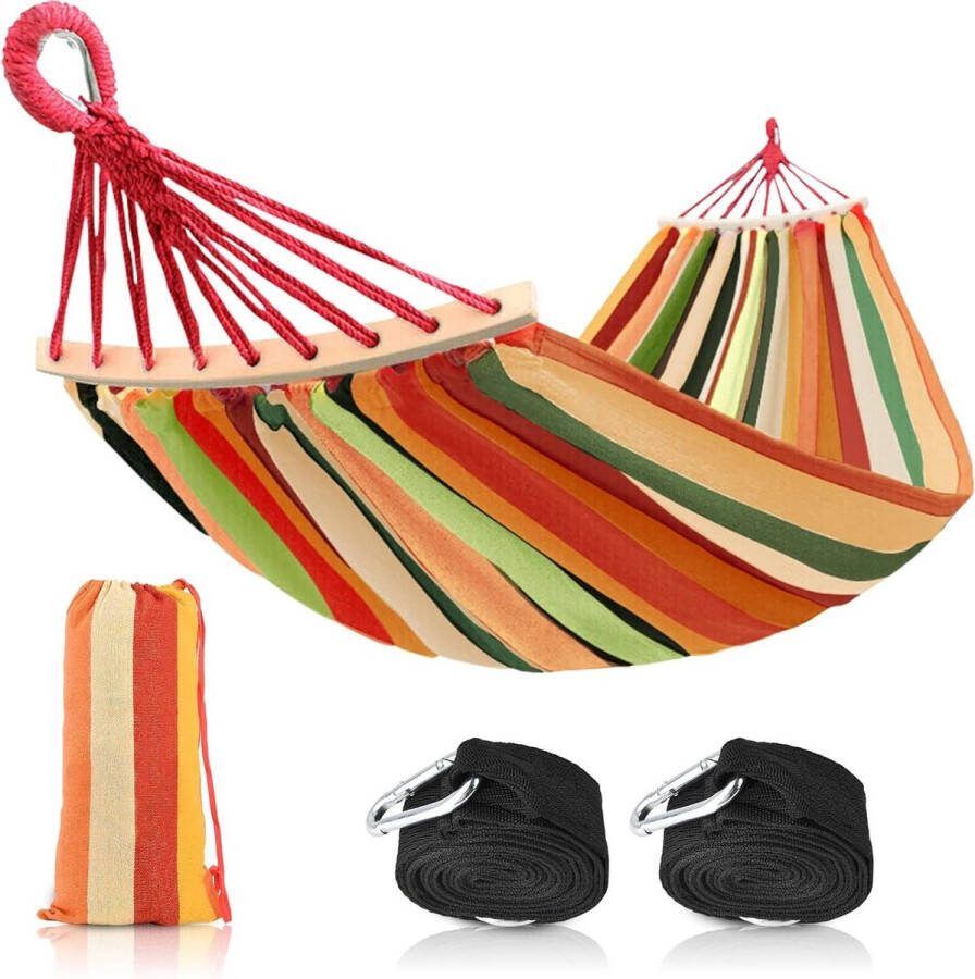 Draagbare Hangmat Hangmatten Draagtas Ruimtebesparend Camping Reizen Strand Outdoor 660lbs Capaciteit hangmat