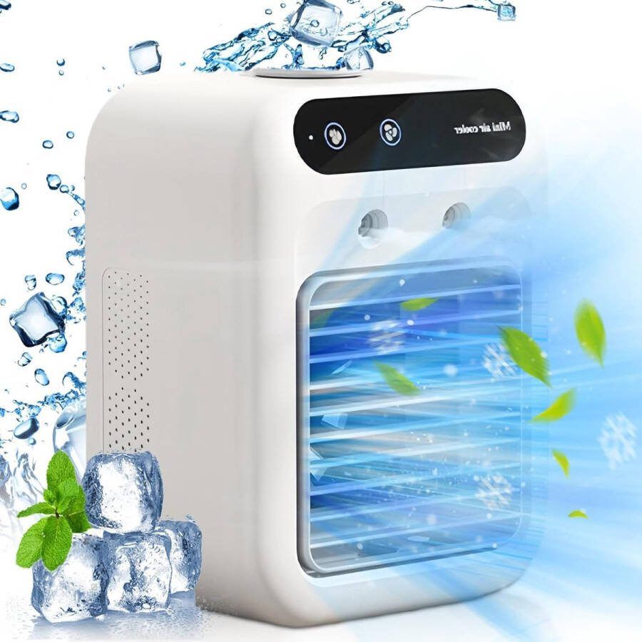 Draagbare luchtkoeler Mini airconditioner USB ventilator voor slaapkamer