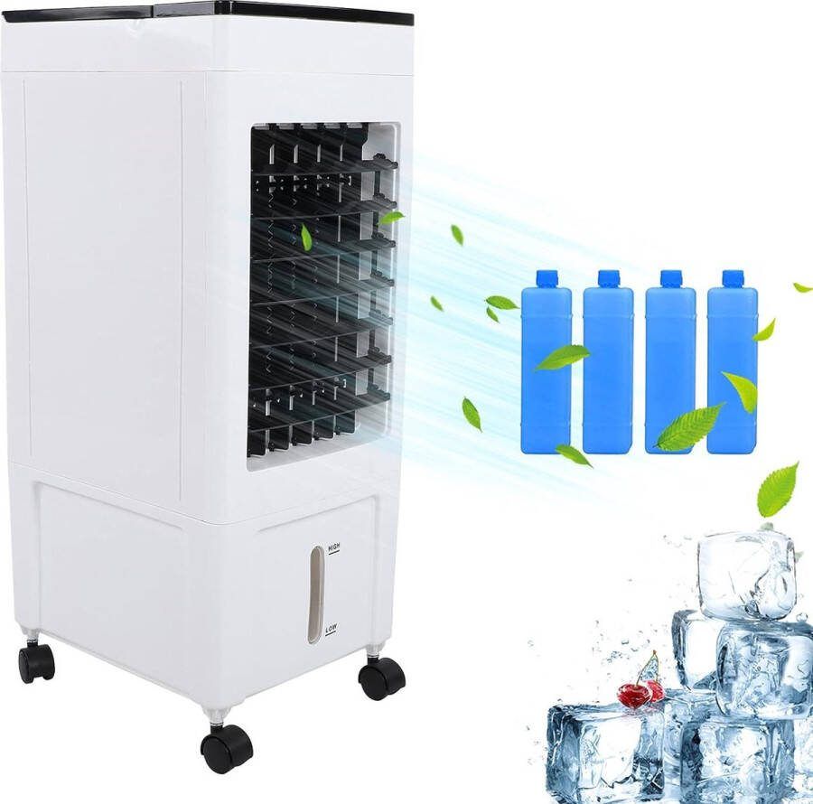 Draagbare Luchtkoeler Mobiele Multifunctionele Luchtkoeler Airconditioner Waterkoeling Luchtbevochtiger voor Thuis 220 V met Afstandsbediening