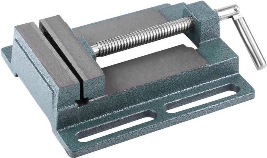 Draaibare bank 22 kg werkbank Tafel bankschroef Top klem persvergrendeling voor kolomboormachine 728 x 653 x 106 inch
