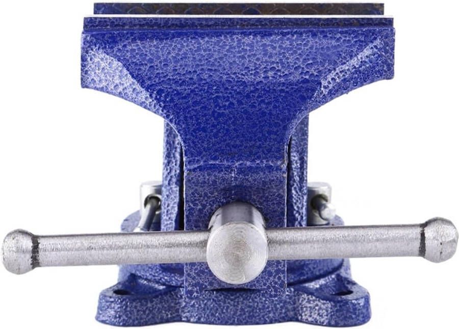 Draaibare Bankschroef Werkbank Tafel Parallel met Aambeeld Gietijzer (5 inch)