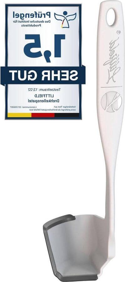 Draaibare spatula flexibele spatel lip BPA-vrij & vaatwasmachinebestendig Made in Germany