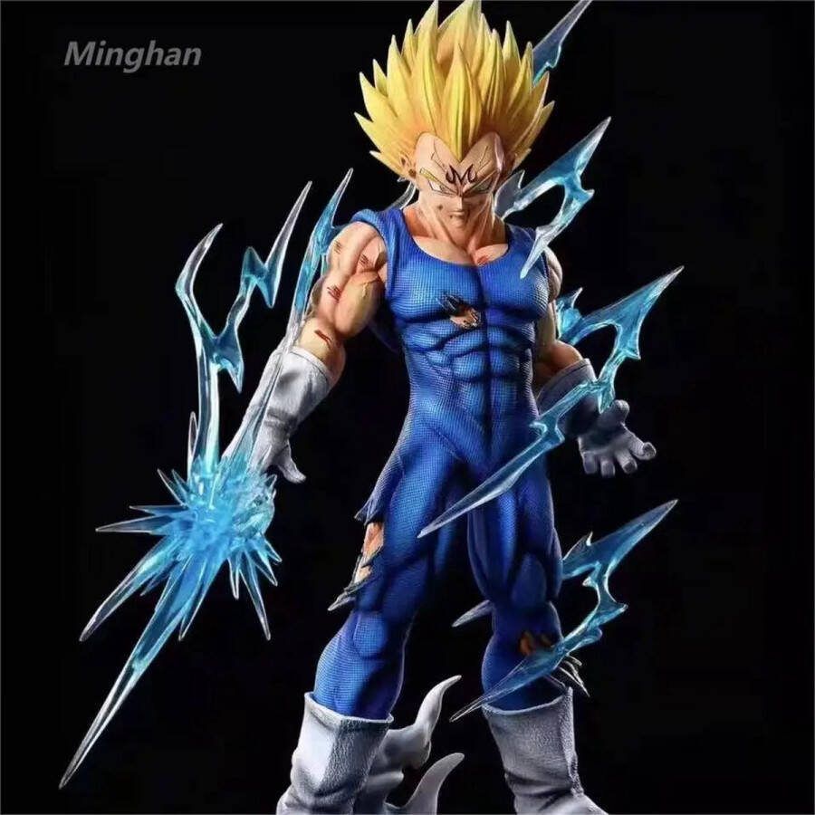 Dragon Ball Anime Figuren Super Saiyan Vegeta Actiefiguur met Zelfvernietiging Verzamelobject Model en Standbeeld GK Collectible Speelgoed Anime Figuren Vegeta Standbeeld Dragon Ball Collectibles