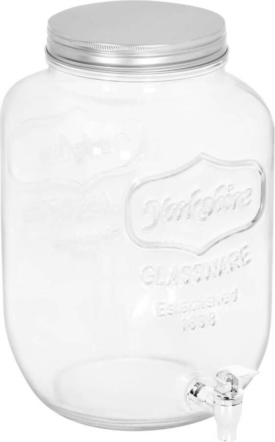 VidaXL Drankdispenser 8050 ml glas