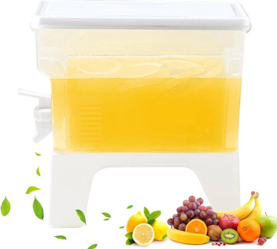 Drankdispenser met tapkraan 3 5 liter drankdispenser koelkast waterkan met kraan voor keuken huis bar bruiloft