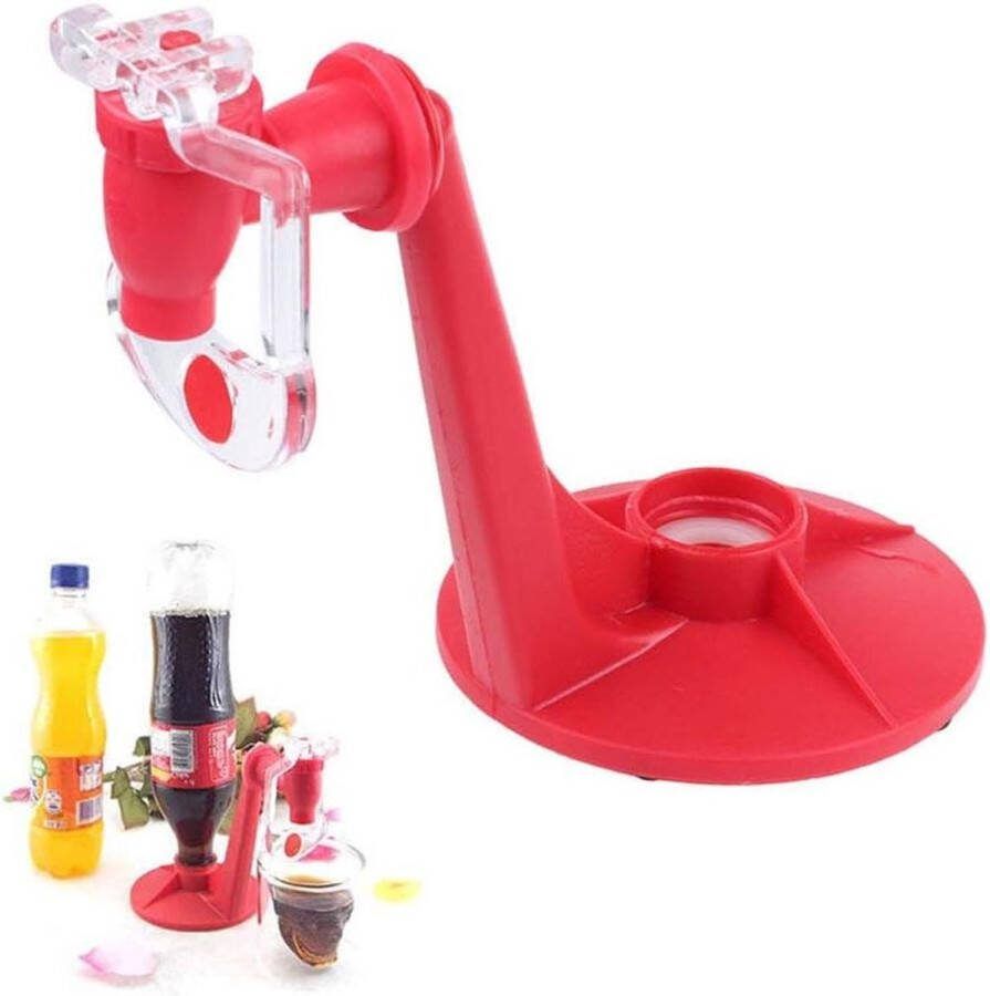 Drankdispenser voor Koolzuurhoudende Dranken Cola Frisdrankdispenser Fles Ondersteboven Party Home Bar Plastic Handdruk Type Drinkgereedschap