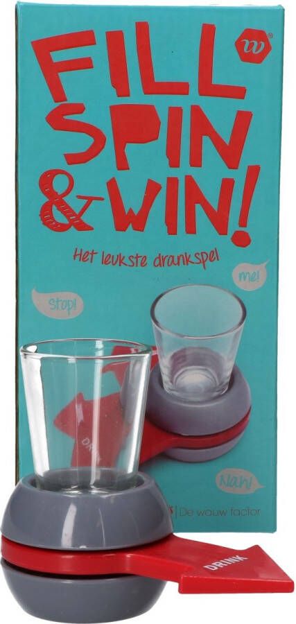 D & F Fill Spin & Win Drankspel