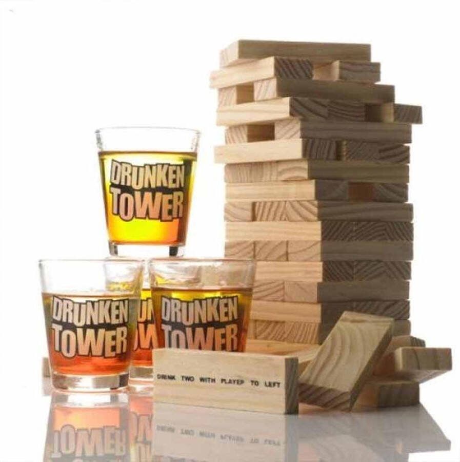 Drankspel drank spelletjes drink tower