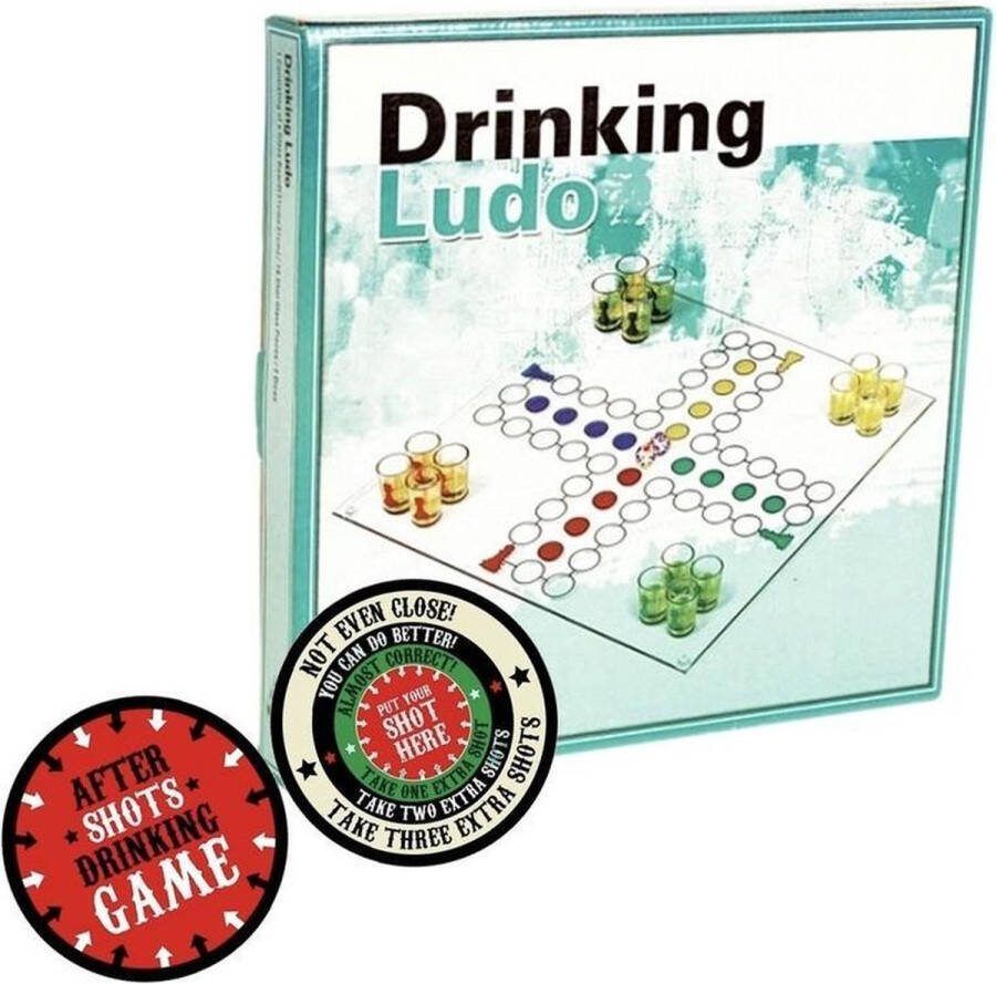 Drankspel drinkspel ergernis bordspel feestartikelen met after shots bierviltjes 10x