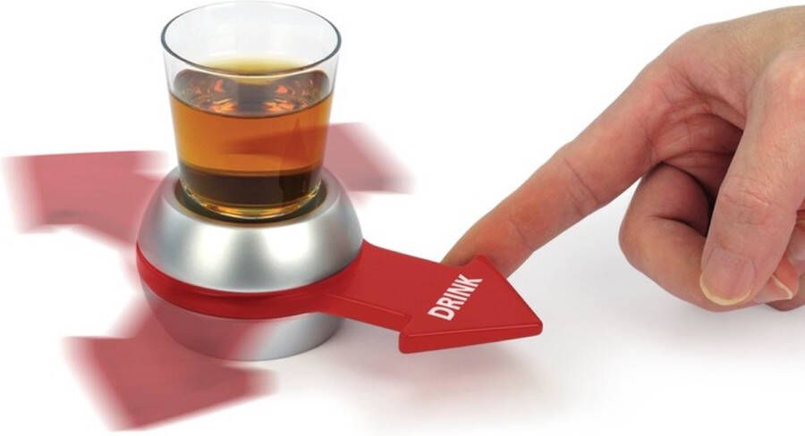 Merkloos Drankspel drinkspel shot spinner feestartikelen