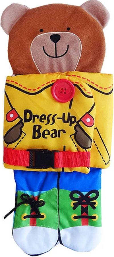 Dress-up Beer Stof Boeken Handpop Doek Boek Kinderen Baby Educatief Speelgoed