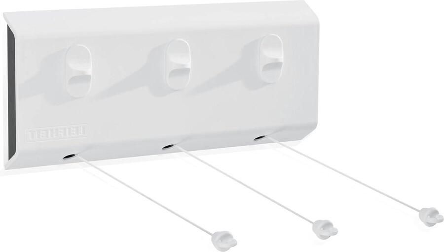 Triple Longline Wall Airer Rollfix 150 driedraads wasdroger lengte 5m elk wit