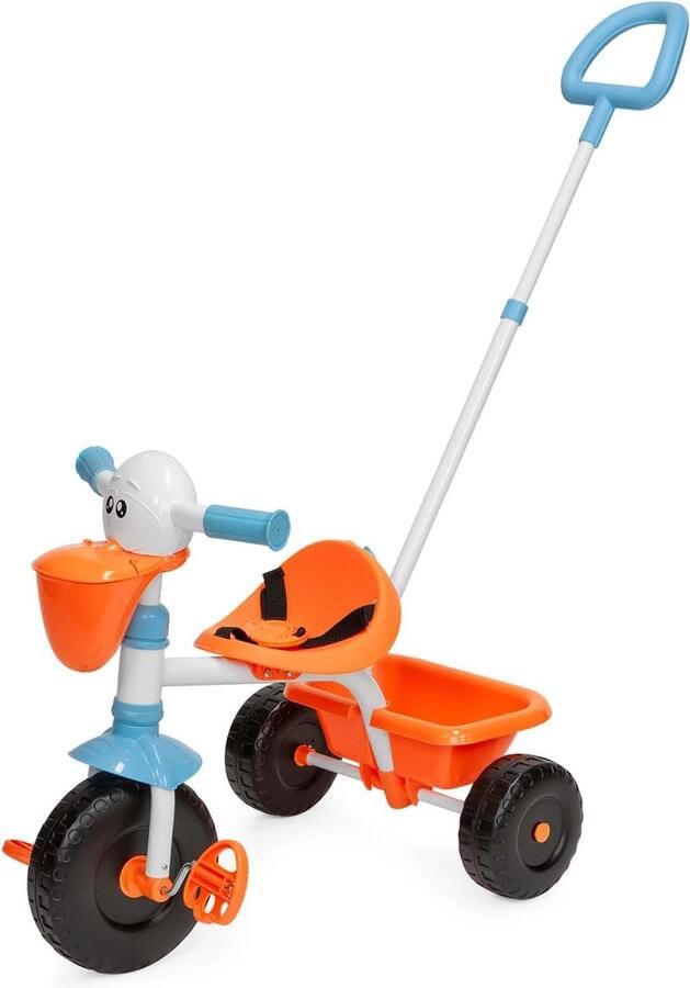 Driewieler Met duwstang Fiets Voor jongens en meisjes Vanaf 18 maanden Must have voor uw kinderen!
