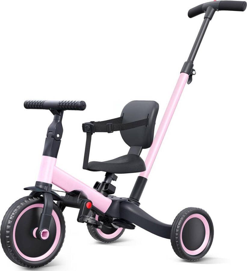 Driewieler Met duwstang Fiets Voor jongens en meisjes Verstelbaar voor elke leeftijd Must have voor uw kinderen!
