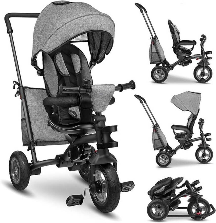 Driewieler Met Duwstang Kinderfiets Baby Fiets Met Duwstang Driewieler Met Duwstang Jongen