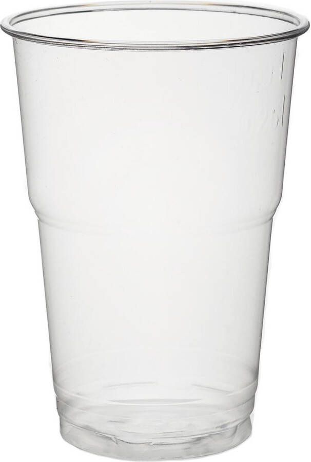 Drinkbeker Quickstep voor koude dranken uit PET 250 ml transparant pak van 50 stuks
