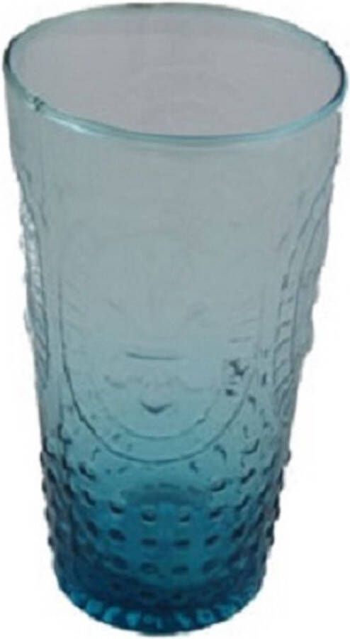 Drinkglas 250 ml- Blauw en Groen Assorti 2