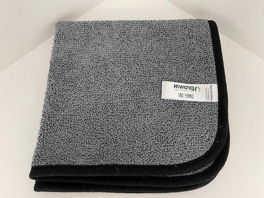 Droogdoek 50x70 grijs extreem absorberend microvezeldoek van ProWin