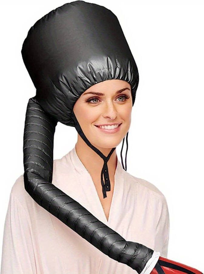 Droogkap Haardroogkap Haardroger Haar Steamer Fohn Haarstyling Accessoires Zwart