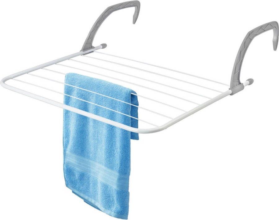 Droogrek Radiator Handdoekhouder Radiator Met 5 Meter Drooglijnlengte Handdoekrek Radiator Wasrek Droogrek Balkon – Hangdroogrek Droogrek Ophangbaar – Trapgat Sneldrogend