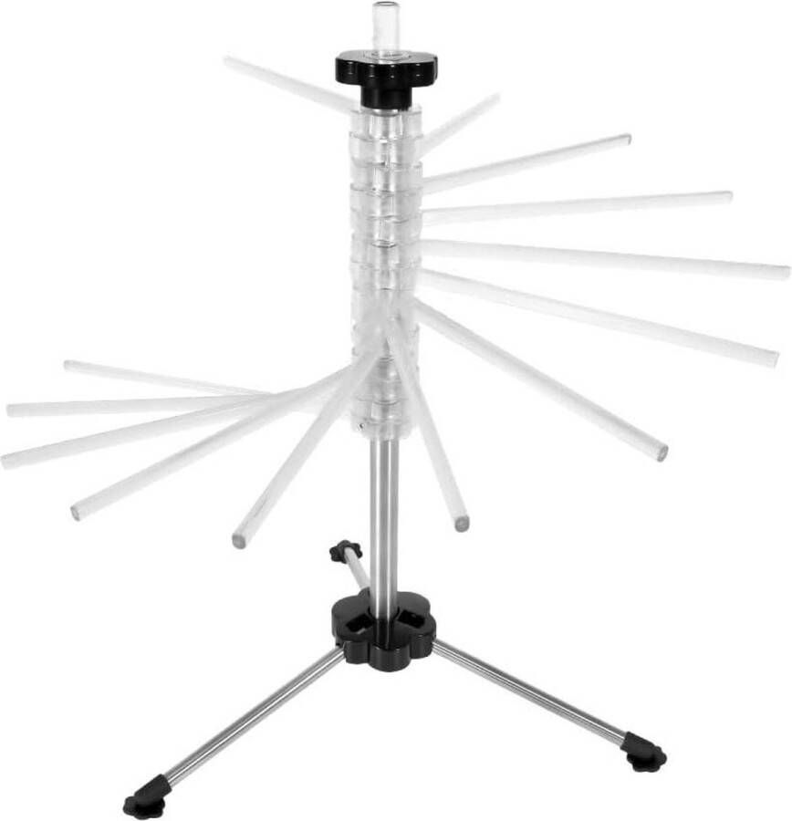 Droogrek voor Pasta Opvouwbaar Spaghetti Noodle Hanger Stand Huishoudelijke Handleiding Pasta Maker Verse Spaghetti Drogers Keuken Gadgets (Transparant)