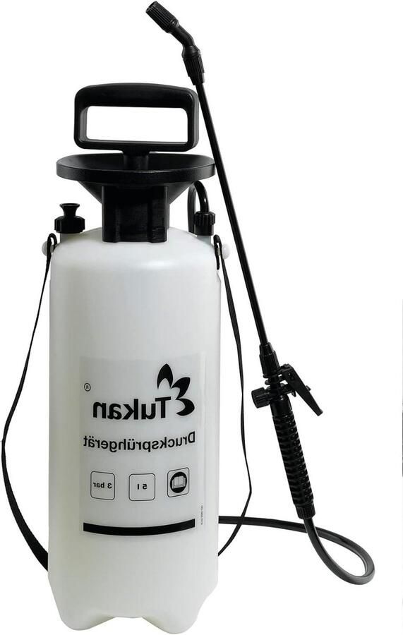 Drukspuit 5 Liter Tuinspuit en sproeier voor plantenbescherming Verstelbare sproeikop Efficiënt spuiten voor huis en tuin