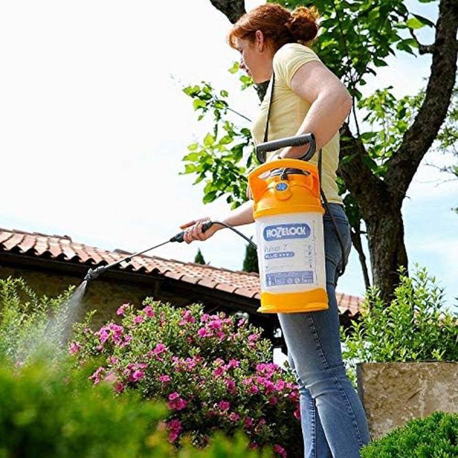 Drukspuit van 7 liter transparant