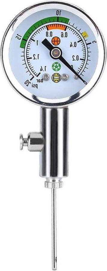 Drukweergave persluchtmes Mini-luchtmeter Bal Druk Meter Luchtdruk Barometer Utility Tool Basketbal Voetbal Luchtmeter